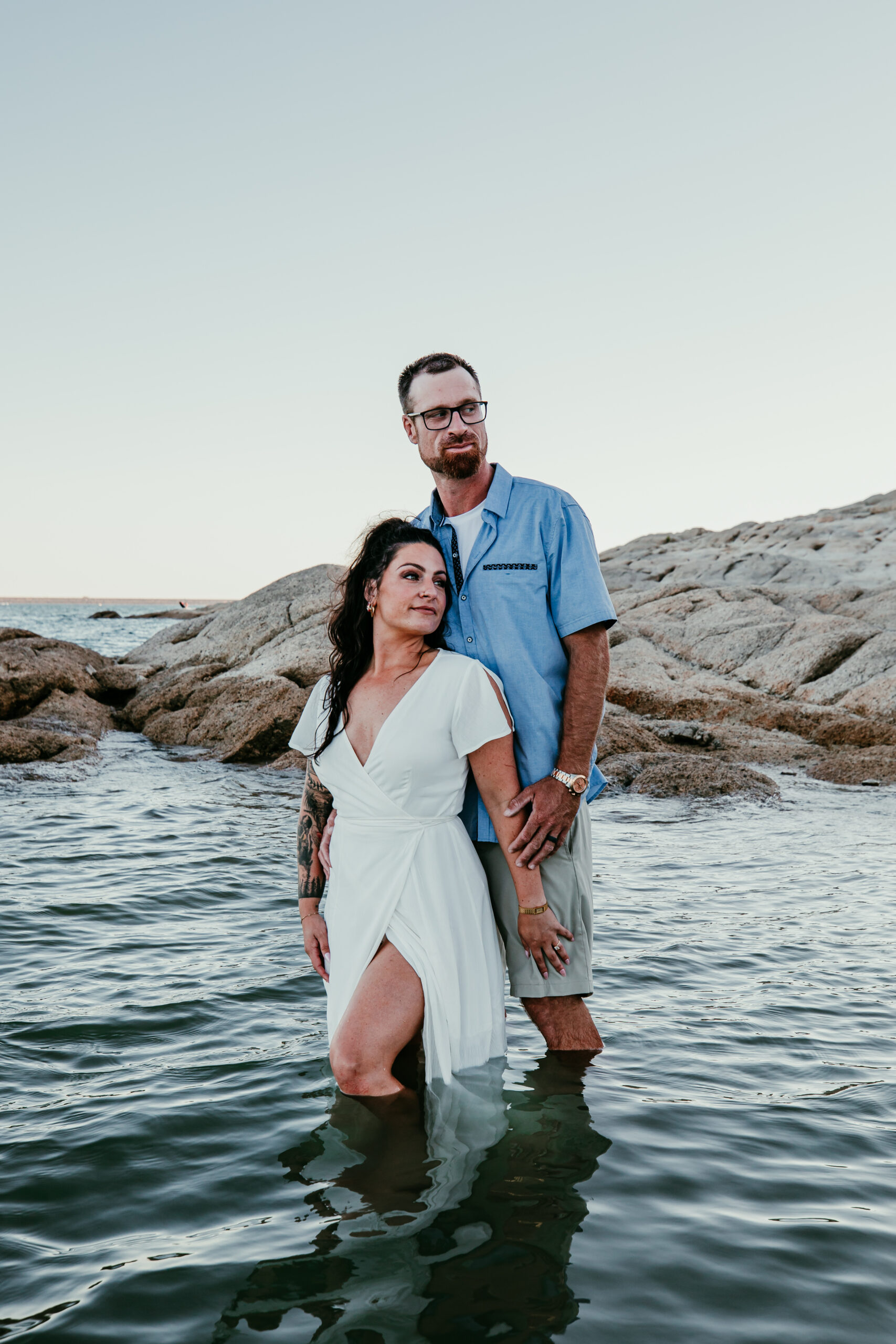 engagement photos with dogs