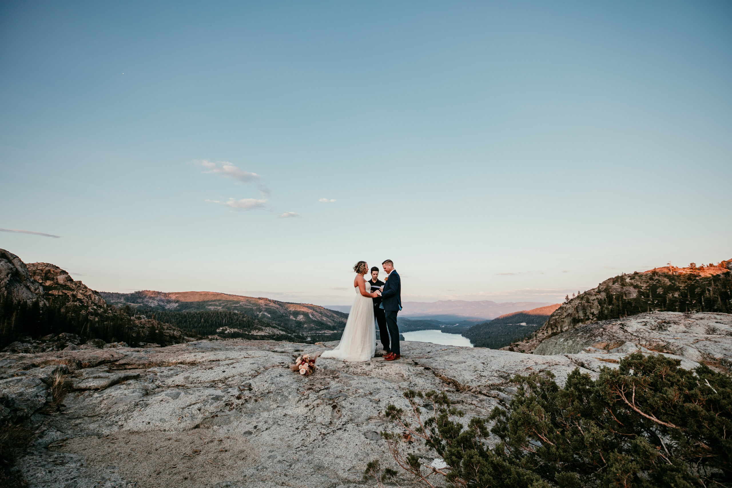 Eloping in Lake Tahoe